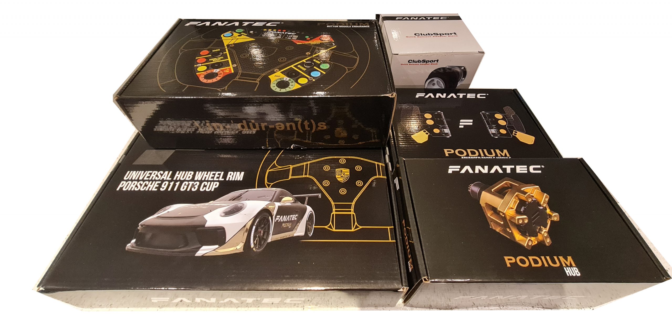Fanatec Podium Steering Wheel Porsche 911 GT3 R Build Fanatec Podium Steering Wheel Porsche 911 GT3 R